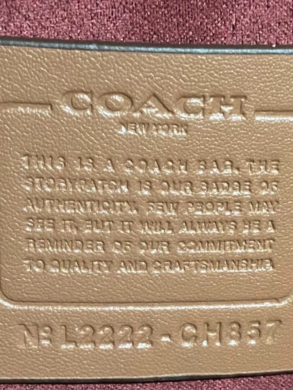 Coach Tabby 26 Shoulder Bag Crossbody Leather Authentic - Picture 4 of 7